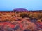 Uluru, Ayers Rock, Late Sunset to Dusk Lighting, Australia