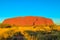 Uluru Ayers Rock at sunset