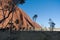 Uluru and Desert Plain