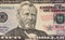 Ulysses Grant portrait on 50 dollar note.