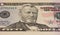 Ulysses Grant portrait on 50 dollar note.