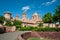 Umaid Bhawan palace hotel in Jodhpur in Rajasthan, India