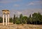 Umayyad city ruins at Anjar