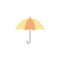 umbrella colored icon. Element of colored autumn icon for mobile concept and web apps. Colored umbrella icon can be used for web a