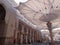 Umbrella construction on the square of Al-Masjid An-Nabawi or Prophet Muhammed Mosque