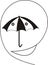 Umbrella Face Smiling