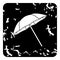 Umbrella icon, grunge style