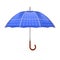 Umbrella with Sollar Panels. 3d Rendering