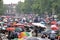 Umbrellas at GayPride 2010