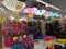 Umbrellas and raincoats for children at Jumbo store