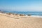 Umbrellas at Renaca Beach - Vina del Mar, Chile