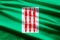 Umbria flag illustration