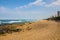 Umhlanga beachfront showing the tidal pools and the promenade