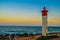 Umhlanga Lighthouse one of the world`s iconic lighthouses in Durban north KZN South Africa