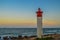 Umhlanga Lighthouse one of the world`s iconic lighthouses in Durban north KZN South Africa