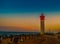 Umhlanga Lighthouse one of the world`s iconic lighthouses in Durban north KZN South Africa