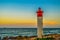 Umhlanga Lighthouse one of the world`s iconic lighthouses in Durban north KZN South Africa