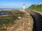 The Umhlanga lighthouse is a well known landmark just north of Durban, South Africa.