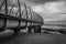 Umhlanga whalebone pier seascape in Umhlanga rocks Durban