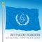 UN IAEA official flag, International Atomic Energy Agency