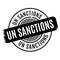Un Sanctions rubber stamp