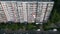 Unbelievable aerial top view drone Berlin Marzahn panel system building housing