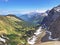 An unbelievable view of Lake Obersee and the Oberseetal Alpine Valley, Nafels Naefels
