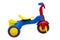 Unbranded colorful kids toy tricycle with white background