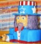 Uncle Sam Decorated Cake