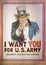 Uncle Sam I Want You for the U.S. Army Recruitment Poster by Jam