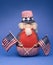 Uncle Sam stuffed toy