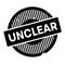 Unclear rubber stamp