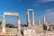 The uncompleted Roman Temple of Hercules at the Amman Citadel