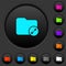 Uncompress directory dark push buttons with color icons