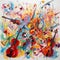 Unconventional Orchestra: Abstract Expressionism Artwork