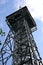 Unconventional view of the lookout tower near the village of Janov, Hrensko, Czech Republic