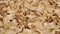 Uncooked dry spelt flakes. Macro