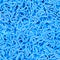 Uncooked instant noodles seamless texture in cyan color