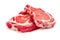 Uncooked organic shin of beef meat