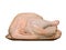 Uncooked Turkey on Platter