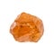 uncut hessonite grossular crystal isolated