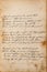 Undefined handwritten text Vintage texture paper