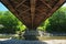 Under Blenheim Covered Bridge