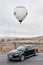 Under the Cappadocia balloons with the new model Audi A4 Allroad