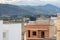 Under construction residental building in small town in Spain, Canals.