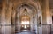 Under the dome of great hindu temple