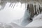 Under the Frozen Niagara Falls