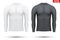 Under layer compression shirt with long sleeve of