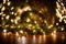 Under the Mistletoe Captivating Wreaths for Festive Delight.AI Generated