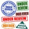 Under review,stamp set